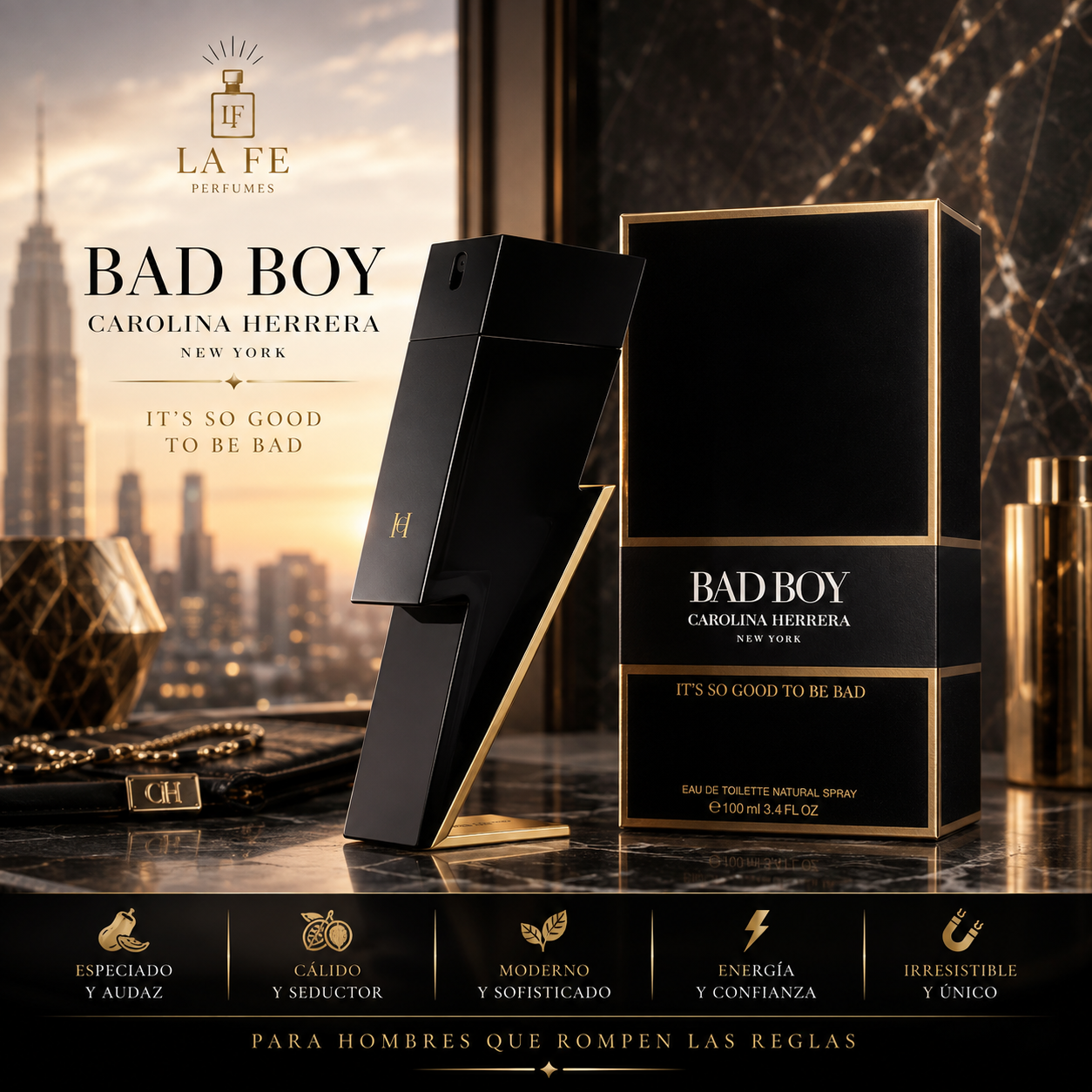 Carolina Herrera Bad Boy Men 100ml EDT